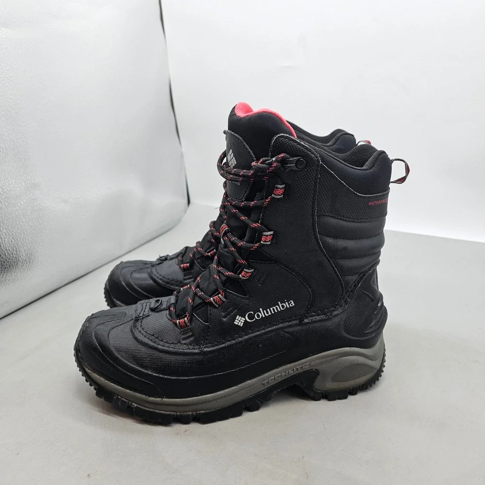 Columbia Bugaboot III Mens 9 Black Waterproof 200g Insulated Winter Boots BM5980